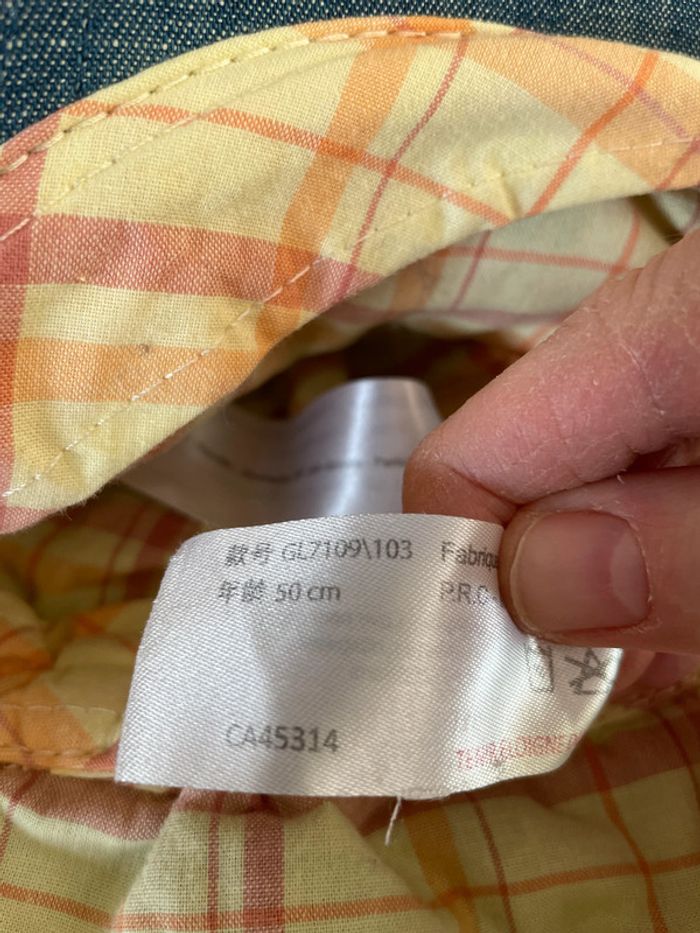 Casquette en jeans Orchestra 50 cm - photo numéro 3