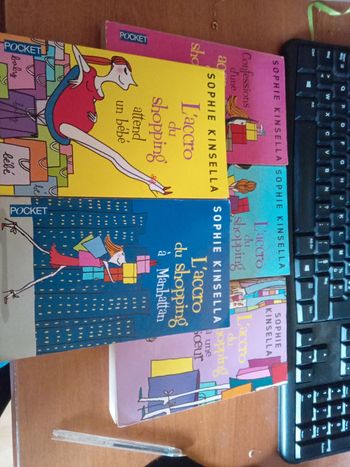 5 premiers tomes l accro du shopping
