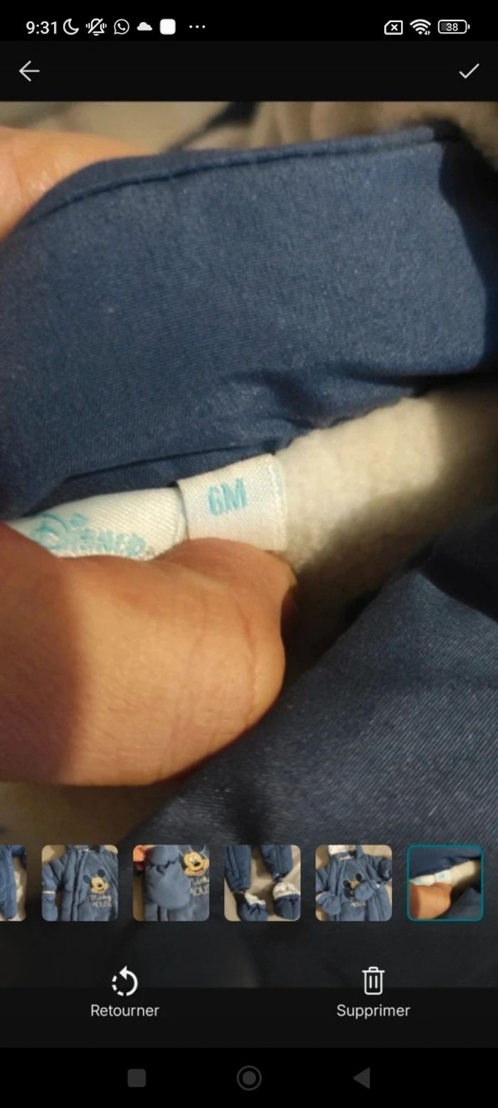 Combinaison hiver bébé garçon neuve - photo numéro 4