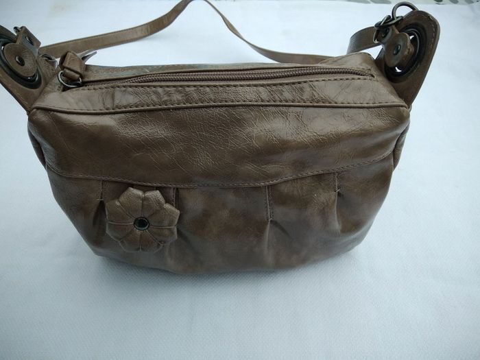 Petit sac à main bandoulière beige - photo numéro 2