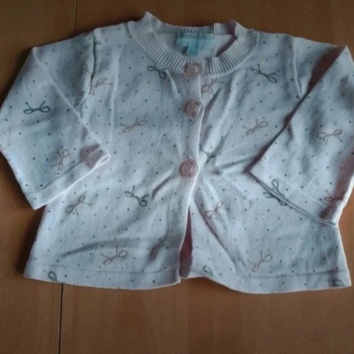 Gilet fille 6 mois