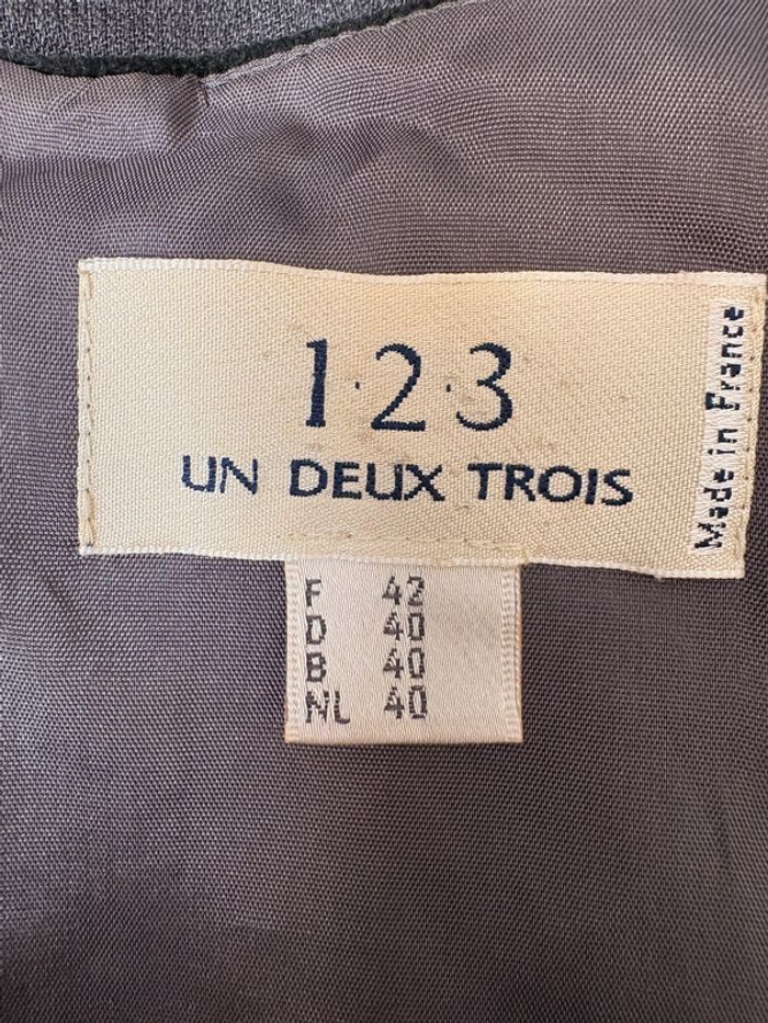 Robe chic Un Deux Trois Taille 42 - photo numéro 3