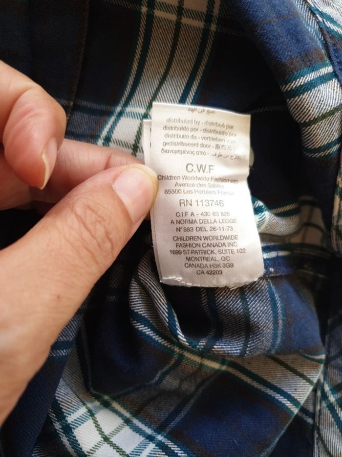 Chemise Timberland 6 ans - photo numéro 6