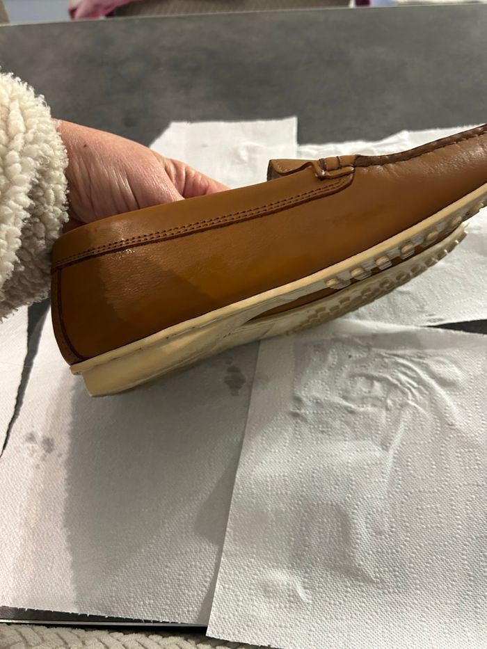 Espadrille cuir femme sport - photo numéro 6