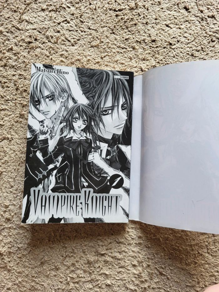Vampire Knight Tome 1 - Manga de Matsuri Hino - photo numéro 5