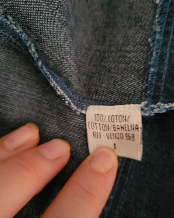 Veste en jean d'été en coton - photo numéro 4