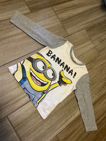 T-shirt manches longues, 36 mois, Minion