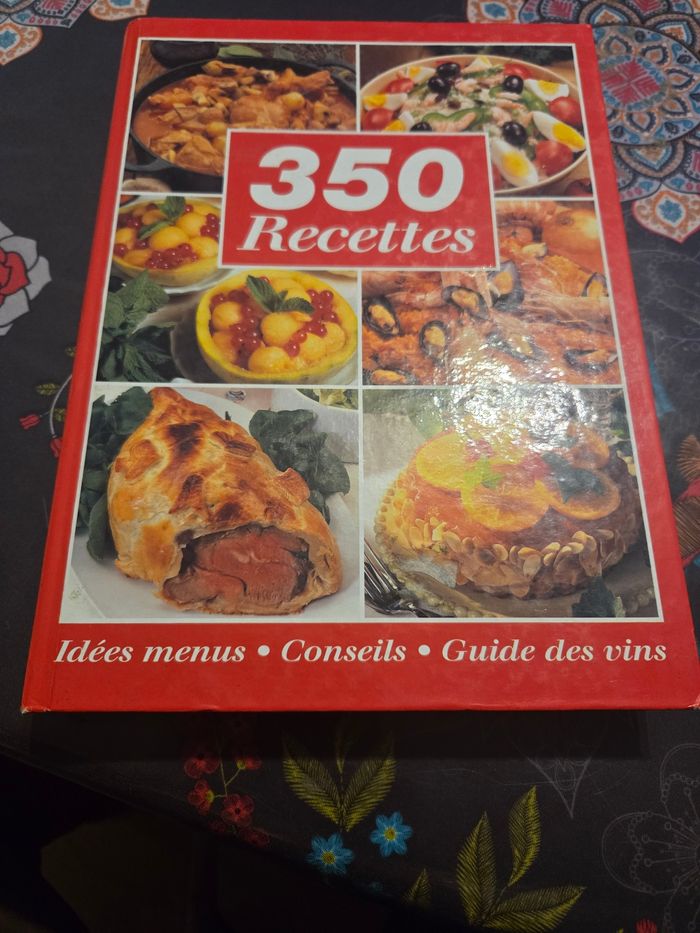 Livre 350 recettes