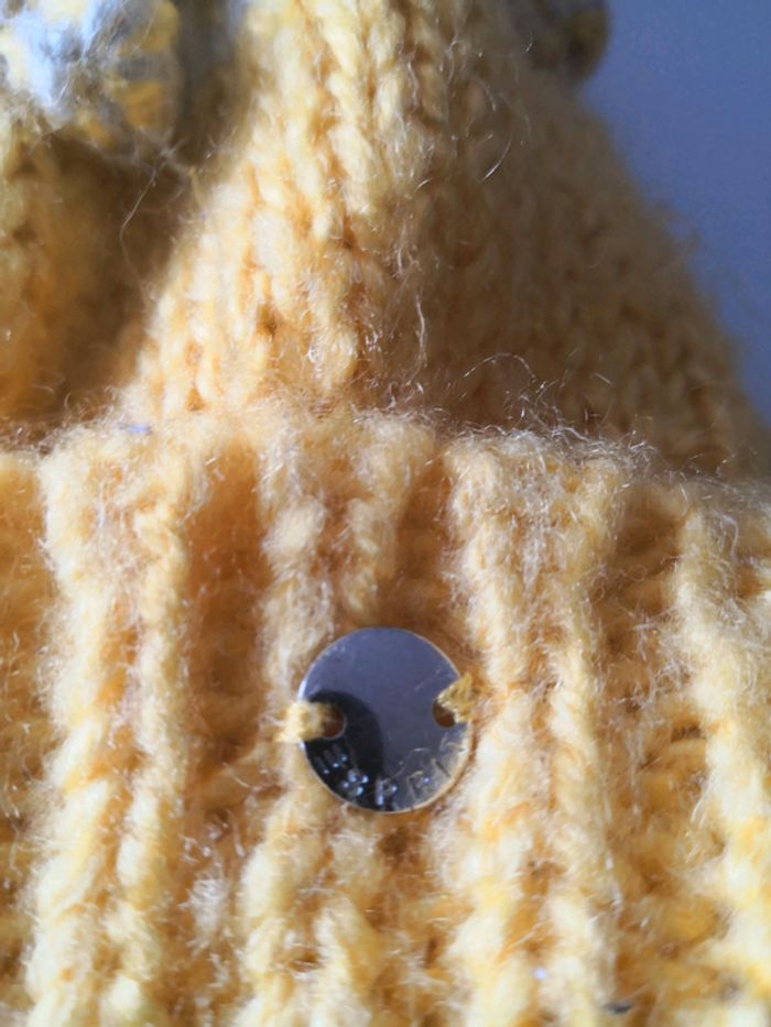 Bonnet moutarde - photo numéro 2