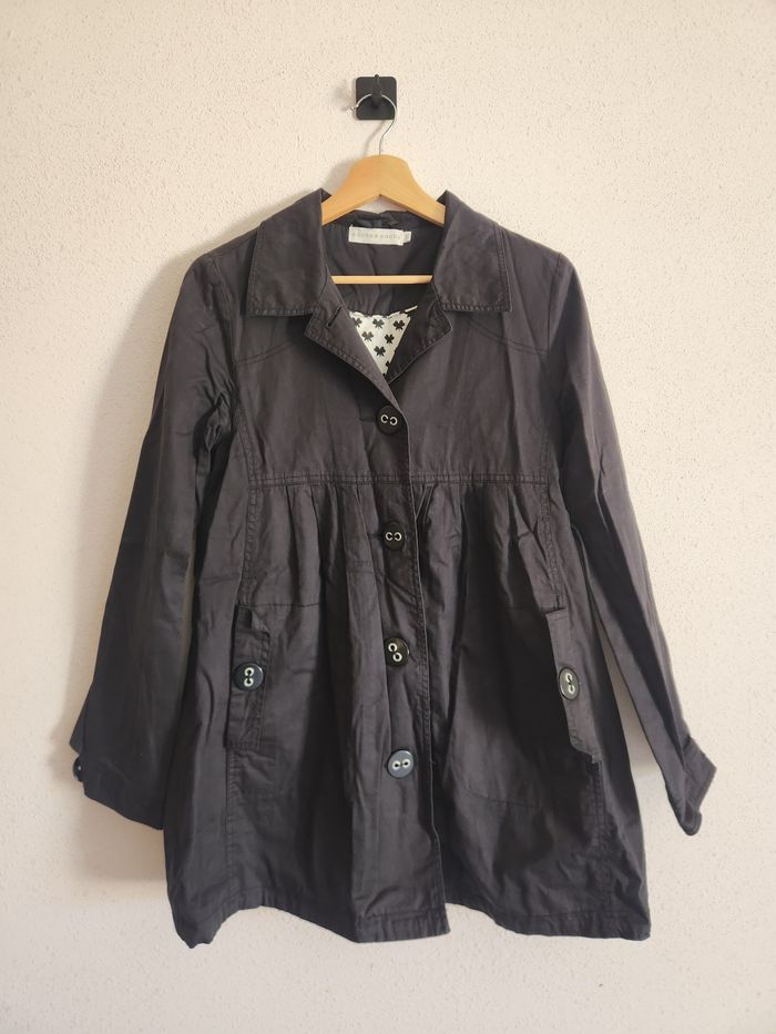Veste noire femme 36 Cache Cache – mi-saison – très bon état - photo numéro 1