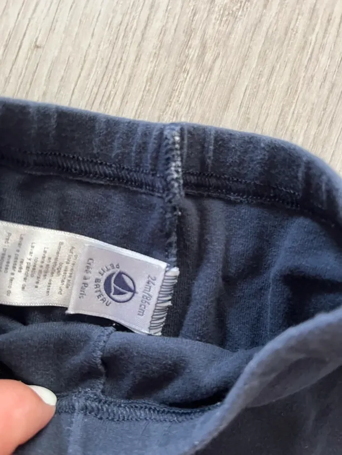 Legging bleu petit bateau - photo numéro 2