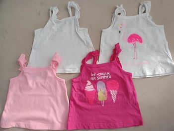 Lot de débardeur bébé