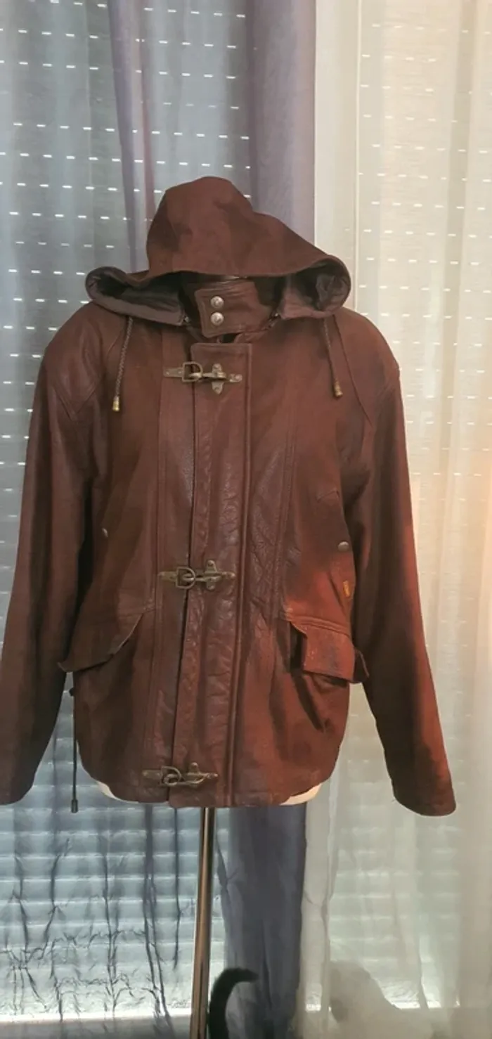 Manteau cuir moto Angel's M