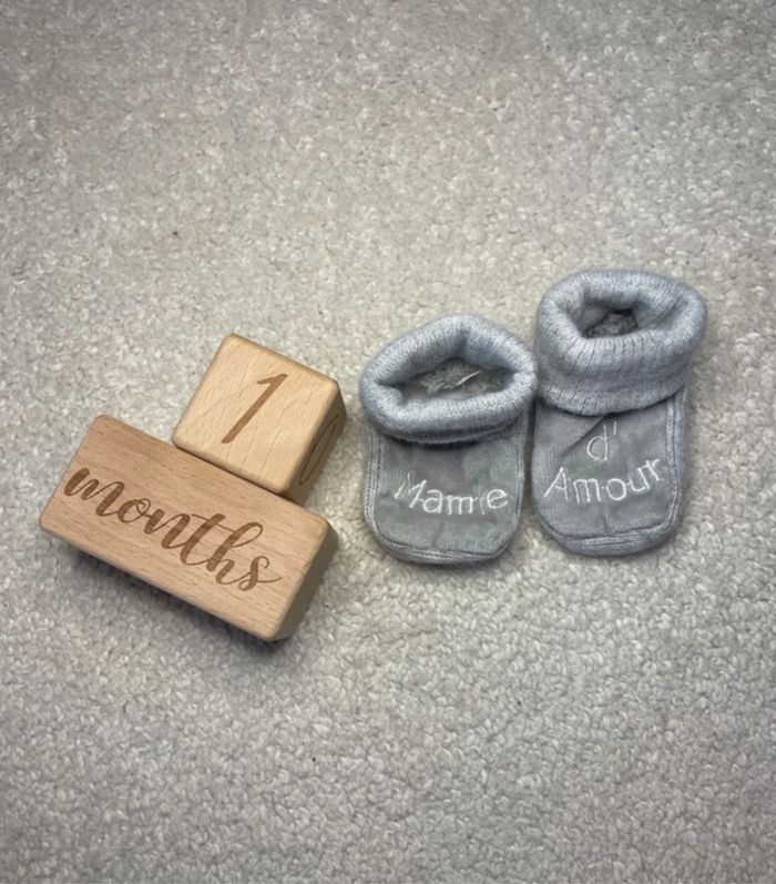 Lot de 2 chaussons bébé