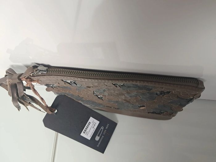 Ikks pochette rangement sac à main en cuir neuf - photo numéro 5