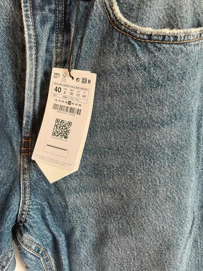 Jean Mom stradivarius neuf - photo numéro 3