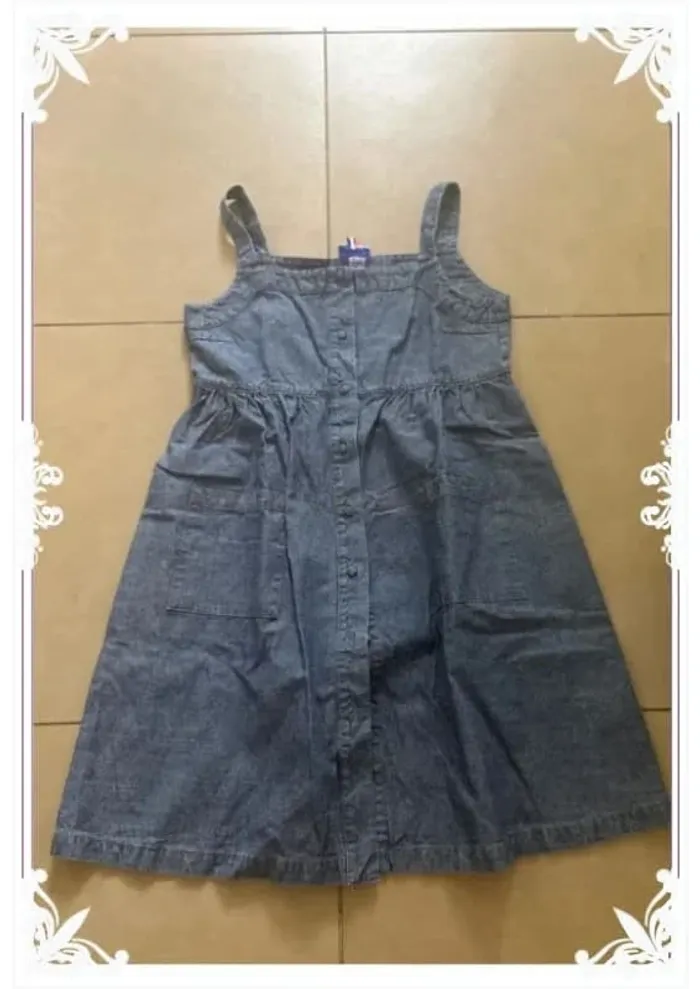 👗 Robe en jean Cyrillus – Taille 12 ans 💙 - photo numéro 2