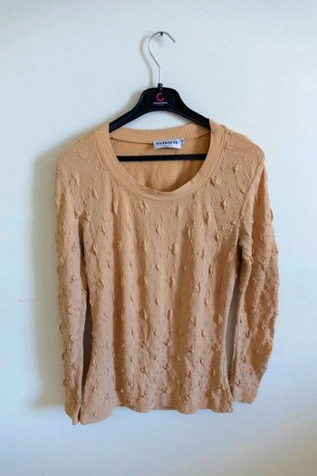 C48 blouse beige Entracte T2