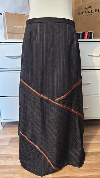 Jupe longue rayée Gérard Pasquier T42