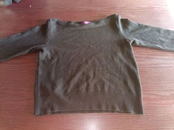 Pull fin court manche 3/4