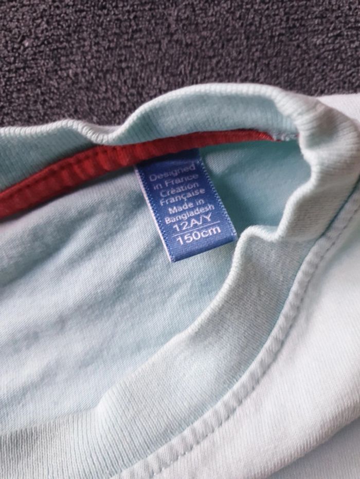 Tee-shirt manches longues garçon Taille 12 ans marque okaidi - photo numéro 2