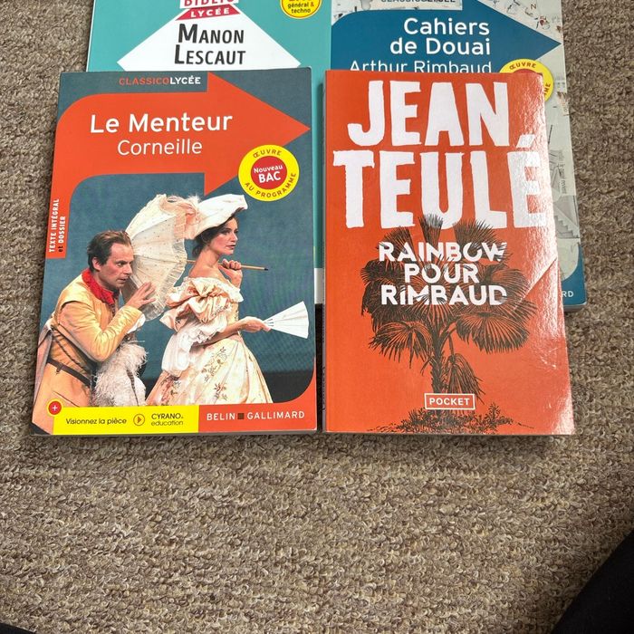 Lots de 7 livres pour le bac de français - photo numéro 2