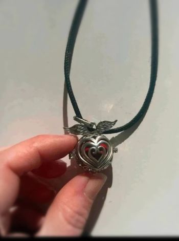 Collier bola de grossesse avec bille aile d ange
