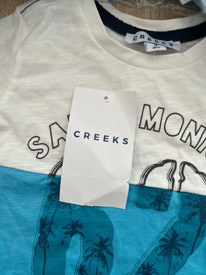 Énorme lot de 30 tee shirt Creeks garçon 3 ans neuf - photo numéro 4