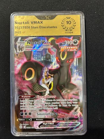 Carte Pokémon Noctali Vmax TG 23/30 stars étincelantes O3C 10