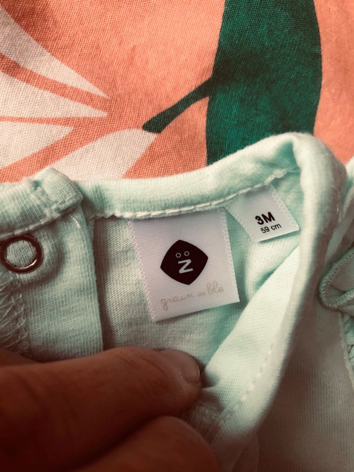 T-shirt 3 mois - photo numéro 2