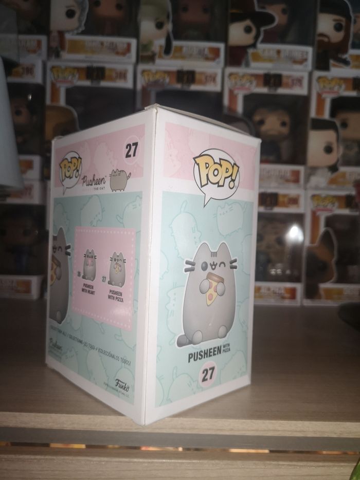 Funko pop Pusheen 27 Pusheen With Pizza - photo numéro 3