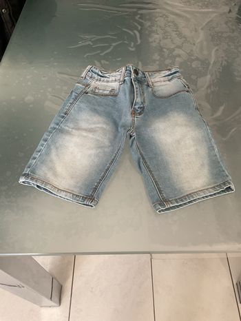 Short en jean slim 9 ans Kiabi