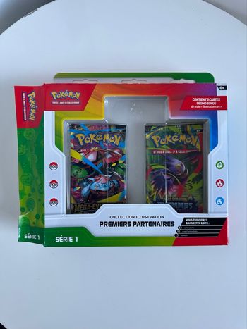 Lot de 2 boosters : Mega évolution + Flammes fantasmagoriques sorties de coffret partenaire 