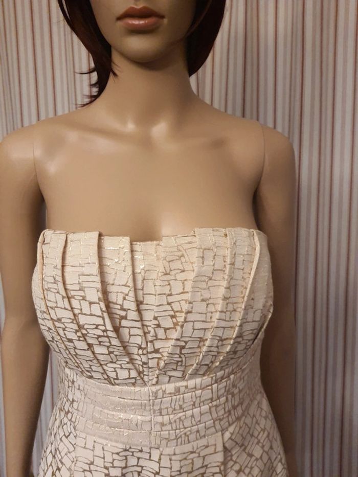 Jolie Robe de soirée Manoukian taille L - photo numéro 3