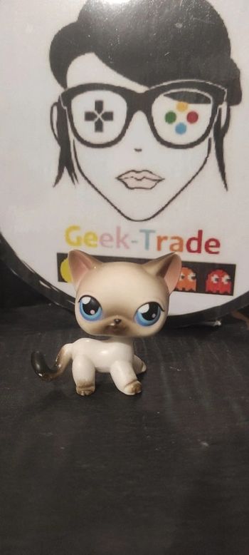My Littlest Petshop Lps Pet Shop LPS  Authentic Cat Shorthair 05 Chat Européen
