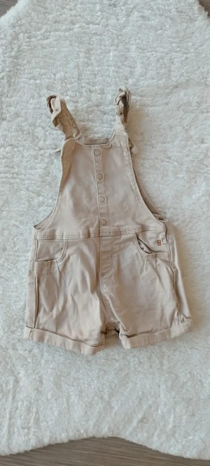Salopette short