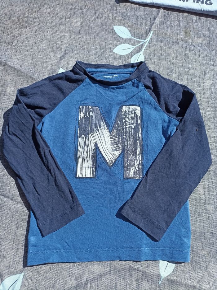 T-shirt manches longues Vert Baudet 4ans