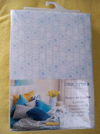Parures de couette 3 pièces 240x220