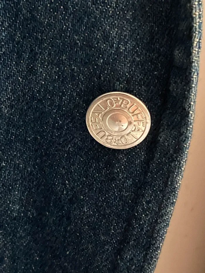 Veste jeans  Overseize vintage année 80 Buffalo - photo numéro 8