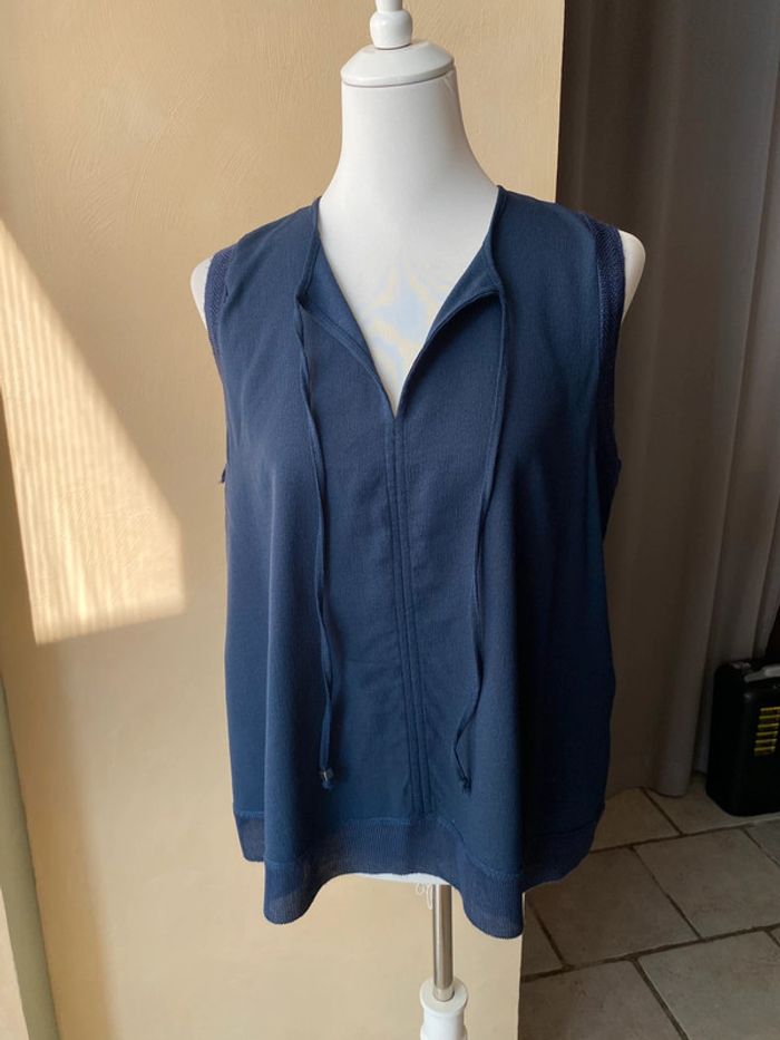 Blouse marine Kiabi L - photo numéro 9