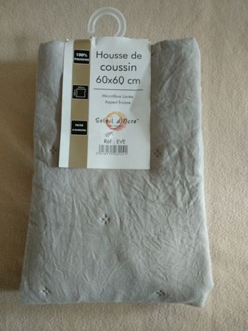 Housse de coussin 60 x 60 cm 