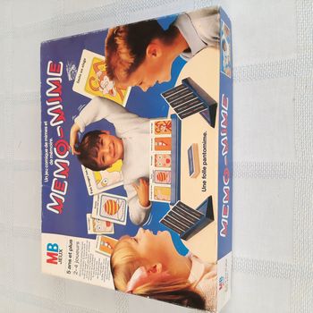 Mémo-Mime MB Jeux – Jeu de mime et mémoire – Dès 5 ans