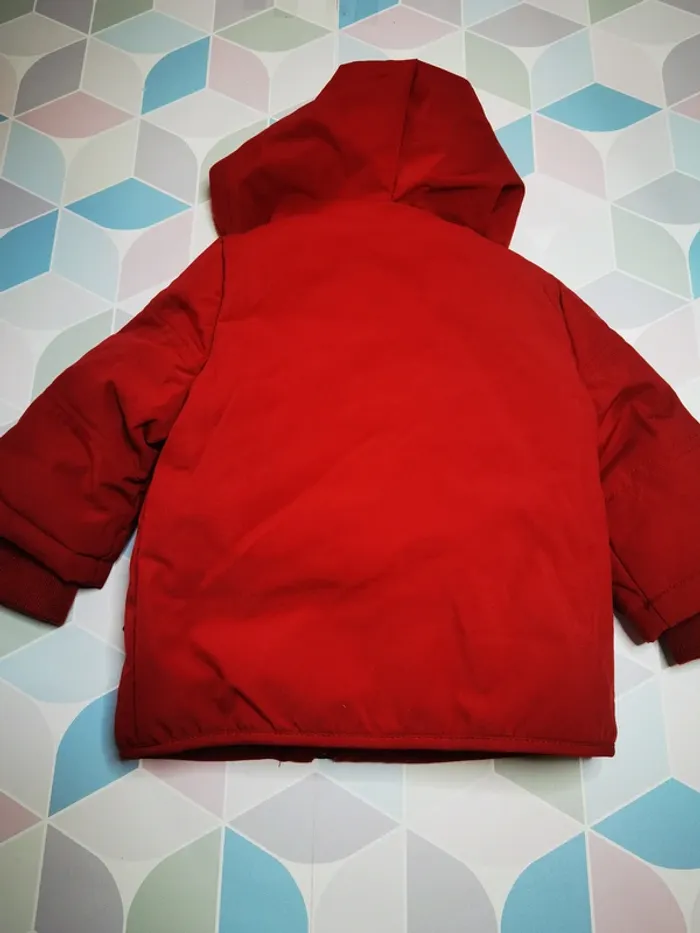 D4538 - blouson doublé garçon 9 mois - photo numéro 3