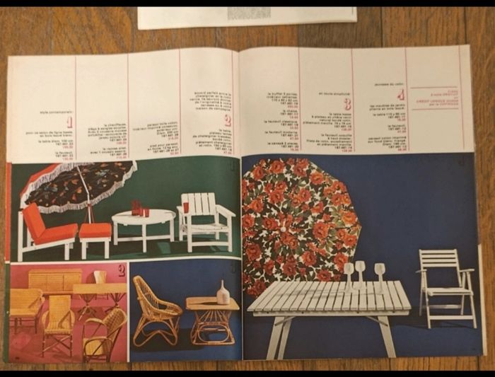 Lot de 2 anciens catalogues "Nouvelles galeries" maison et jardin années 70 vintage - photo numéro 8