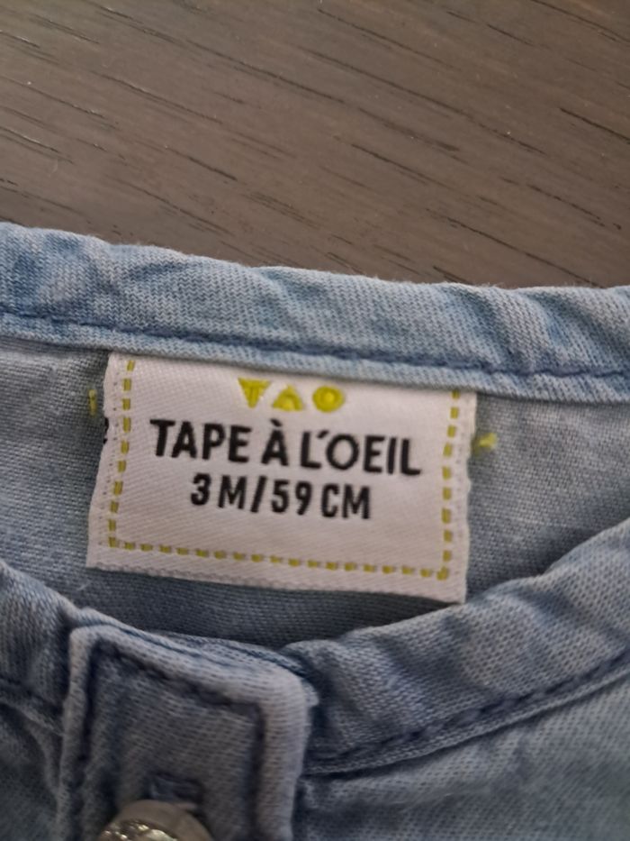 Robe jeans tao 3 mois - photo numéro 4