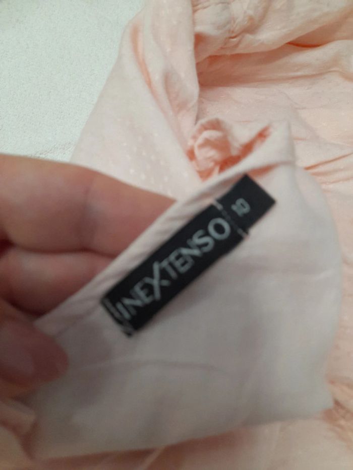 Très jolie robe rose in extenzo - photo numéro 4