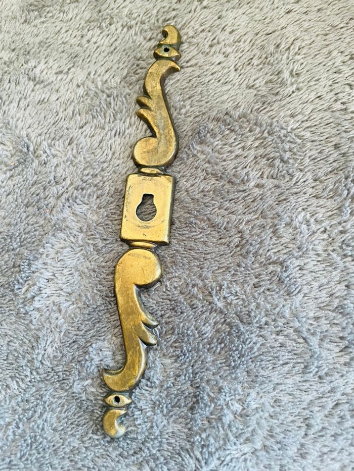 Lot entrées de clefs et boutons de porte vintage - photo numéro 2