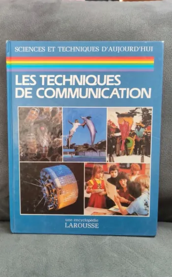 Livre ancien vintage dressing les techniques de communication