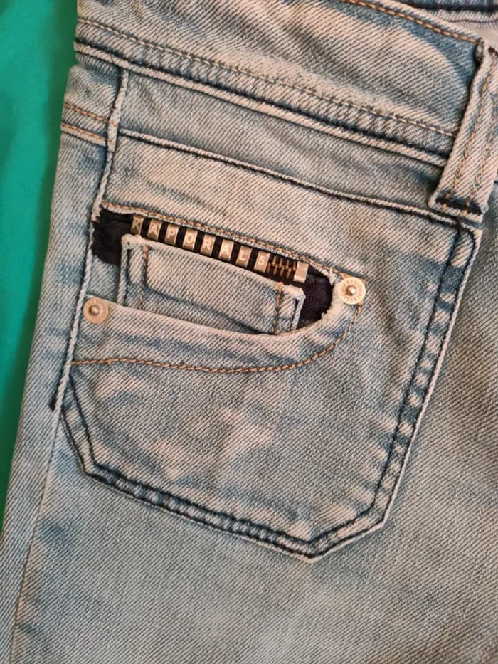 Jeans kaporal très bon état taille 27 - photo numéro 3
