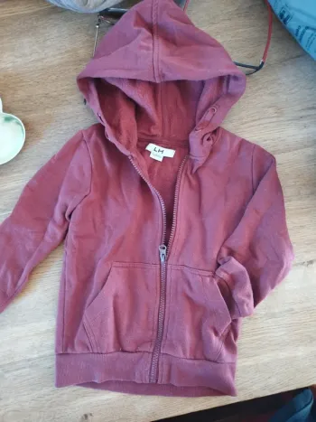 Veste à capuche 4 ans